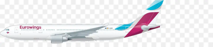 Eurowings Uçağı，Uçak PNG