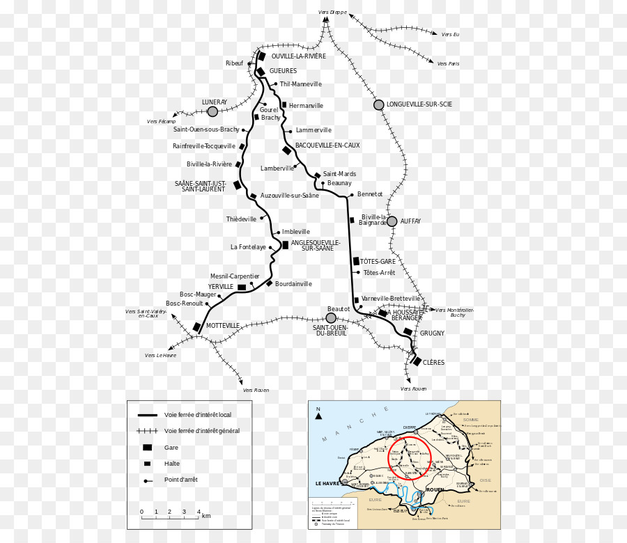 Küçük Trenler Et Tramways Hautnormands，Yukarı Normandiya PNG
