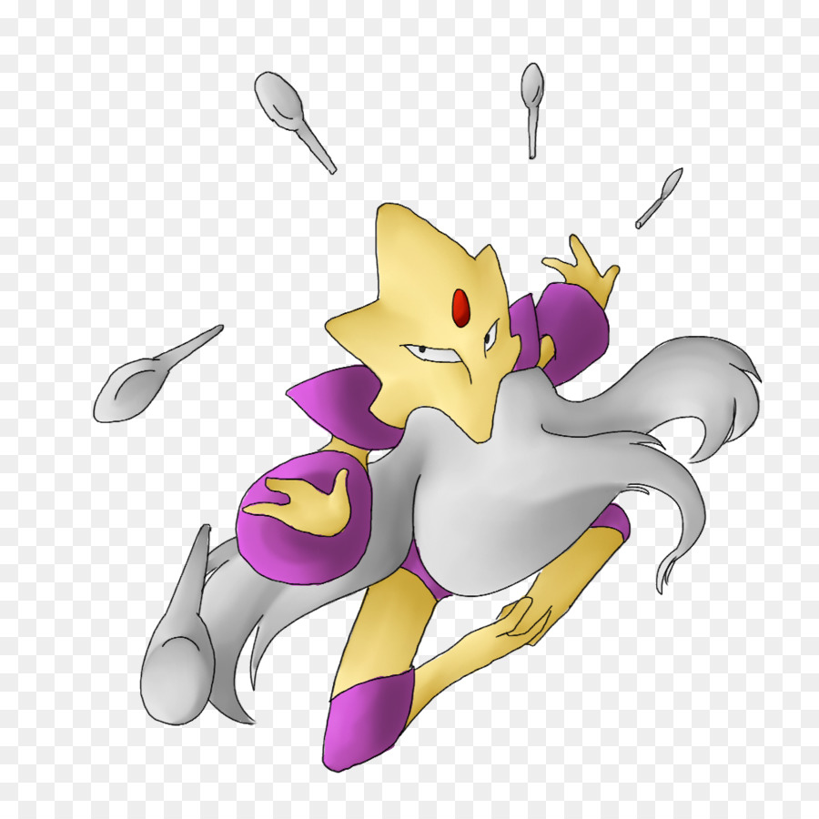 Alakazam，Machamp PNG