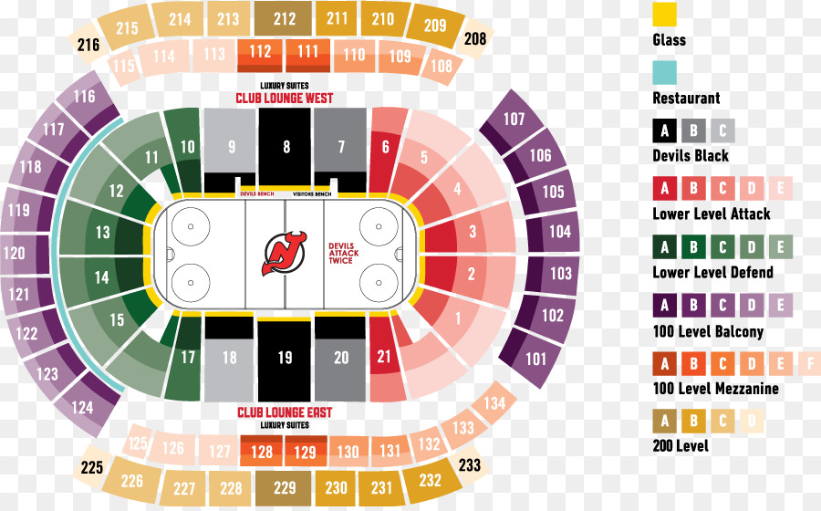 Prudential Merkezi，Yeni Jersey Devils PNG