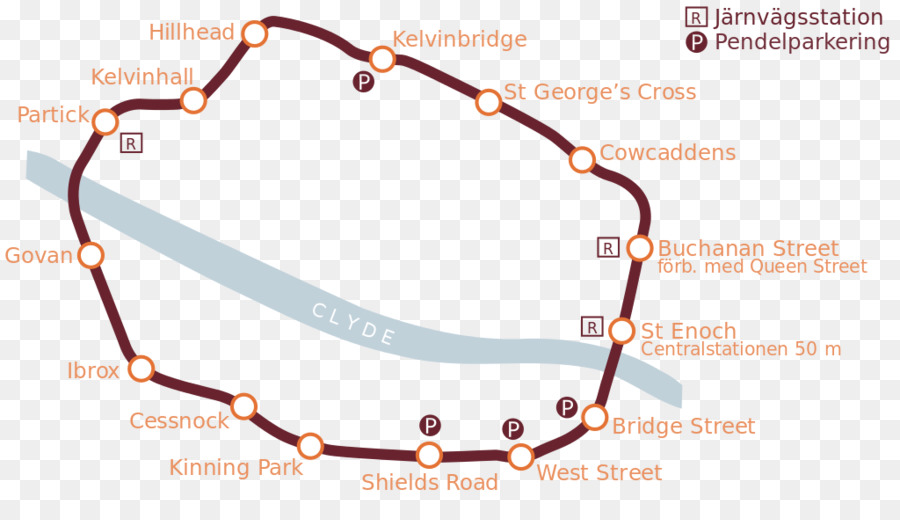 Glasgow Metro，Buchanan Street Metro Istasyonu PNG