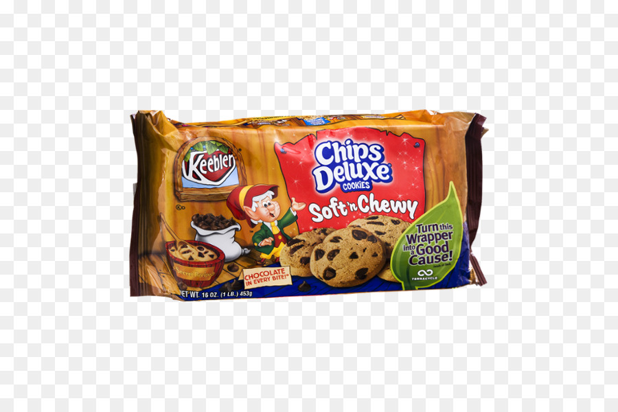 Cips Deluxe，Keebler Chips Deluxe Kurabiye Gökkuşağı 16 Oz Tepsi PNG