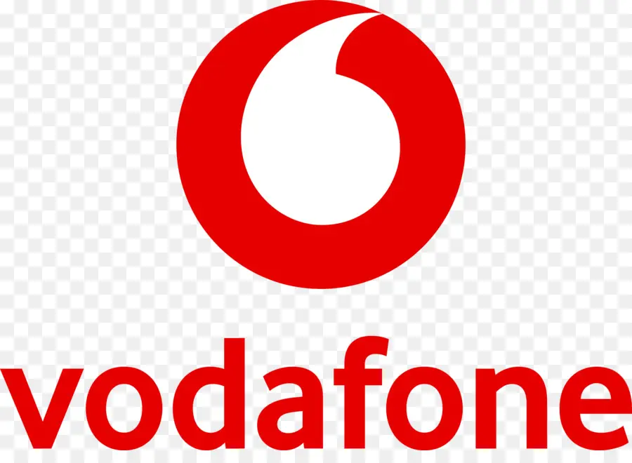 Vodafone Logosu，Telekomünikasyon PNG