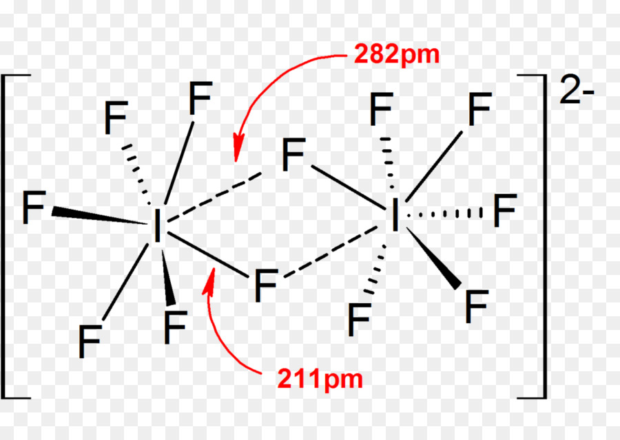 Lewis Yapısı，Iyot Heptafluoride PNG