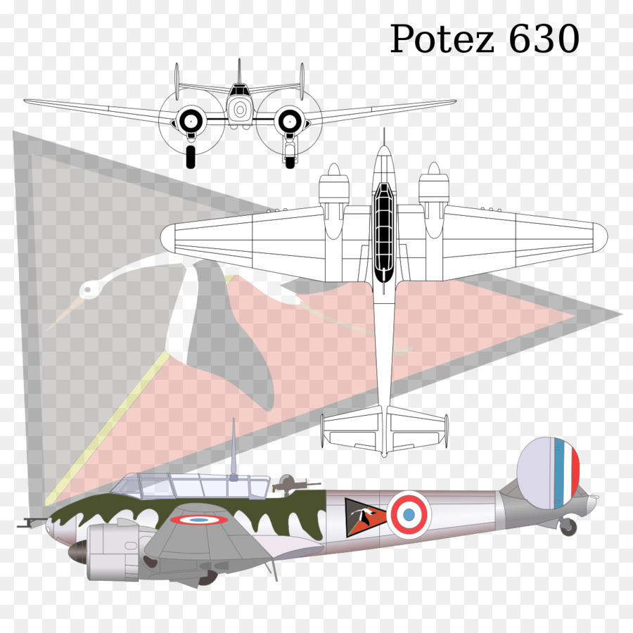 540 Potez，Uçak PNG