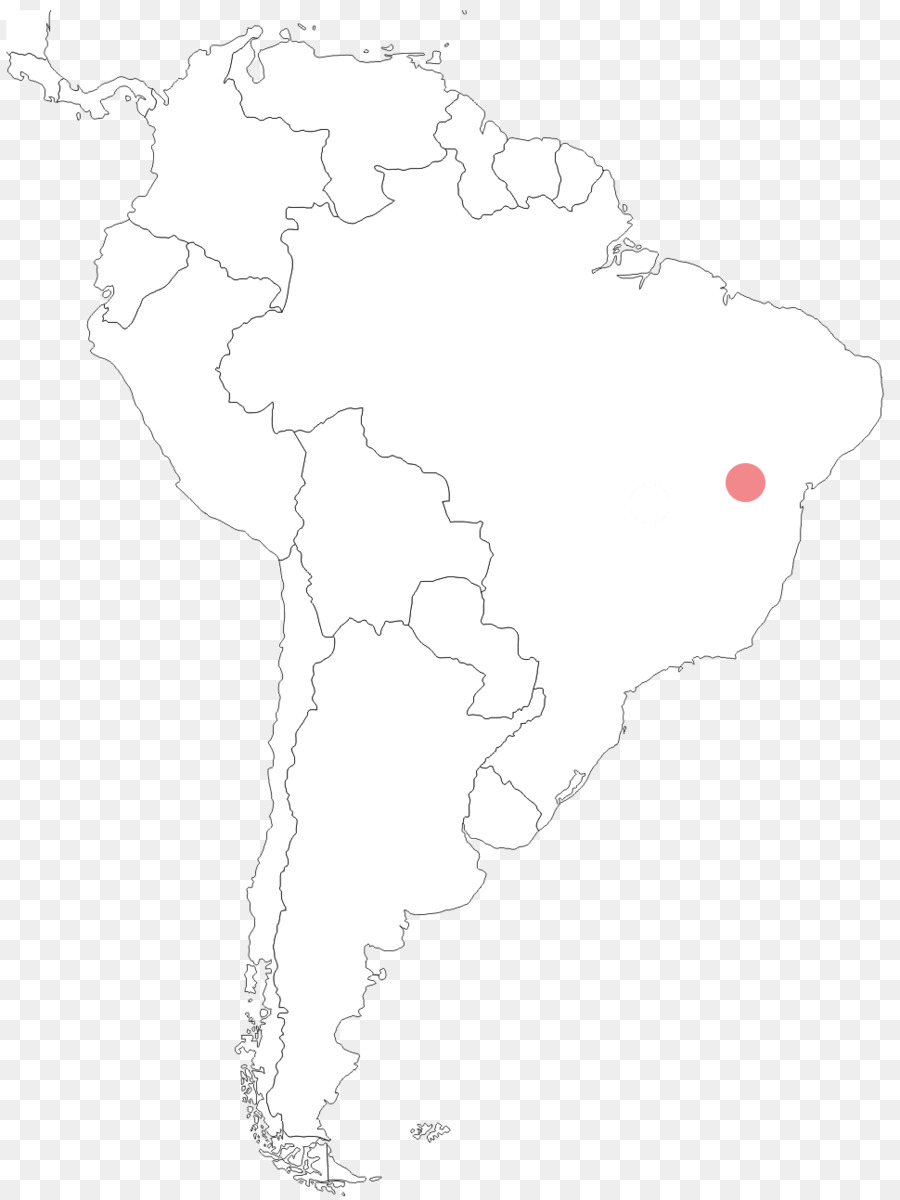 Güney Amerika，Harita PNG