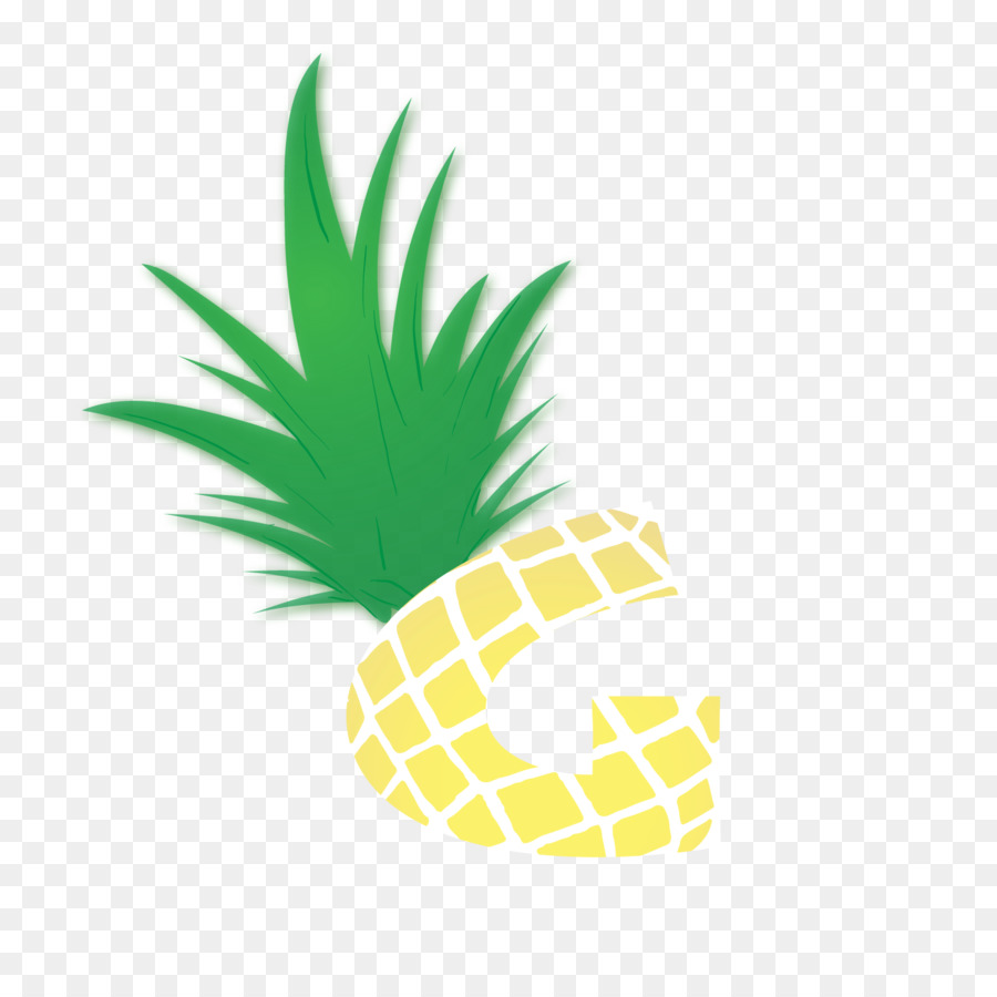 Karikatür Ananas，Tropikal PNG