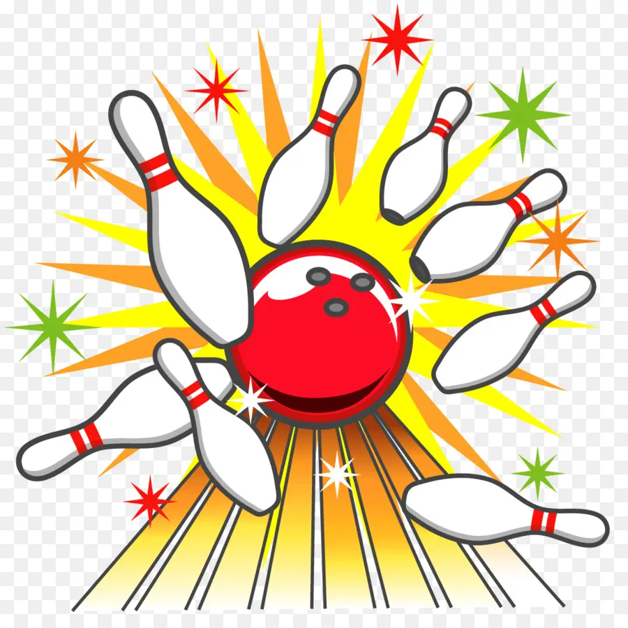 Bowling Topu Ve Lobutlar，çarpmak PNG