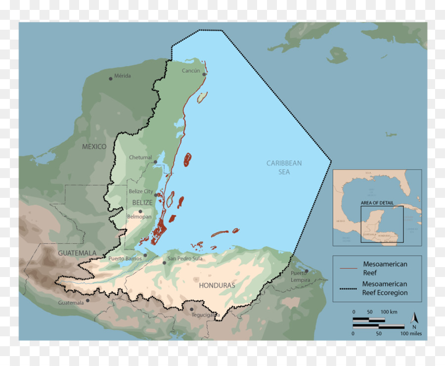 Belize Bariyer Resif，Orta Amerika Bariyer Resifi Sistemi PNG