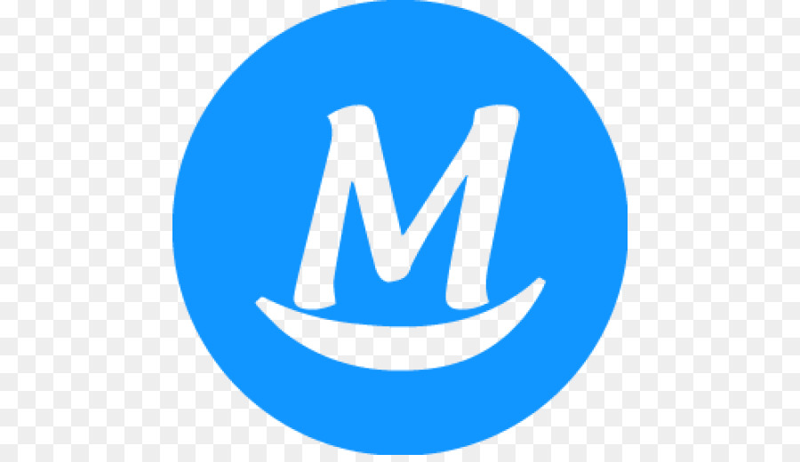 Mm Logosu，Mavi PNG