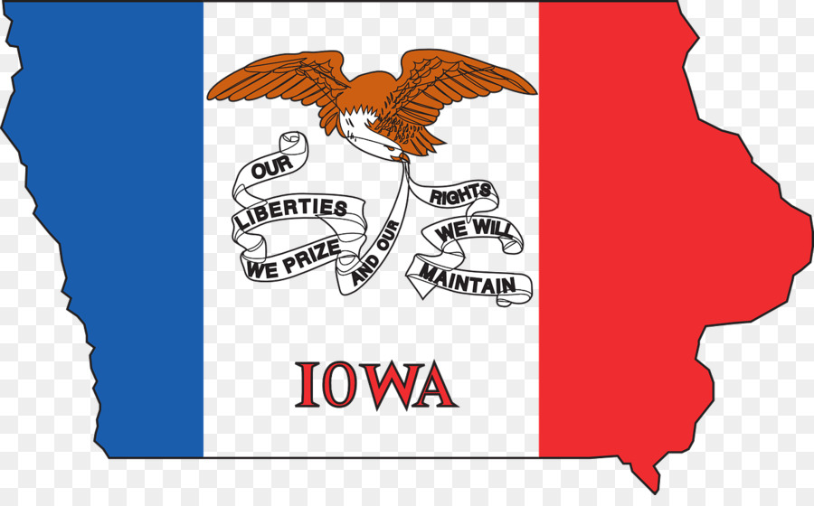 ıowa，Iowa Bayrak PNG