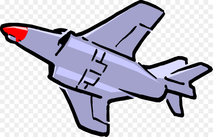Karikatür，Uçak PNG