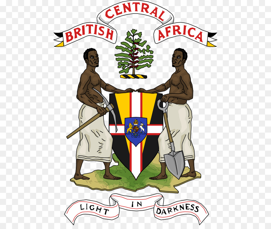 İngiliz Orta Afrika Protektorası，Arması PNG
