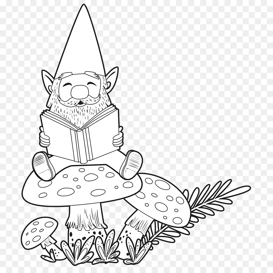 Gnome Okuma，Kitap PNG