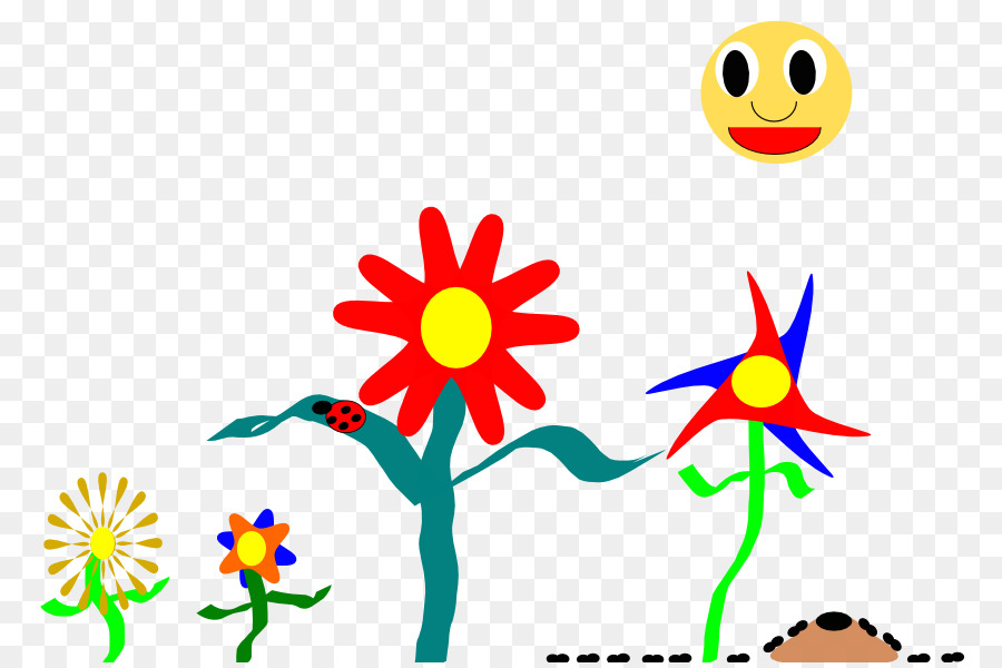 çiçek Tasarımı，Çizim PNG