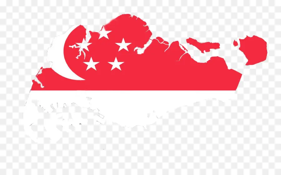 Singapur Haritası，Ülke PNG