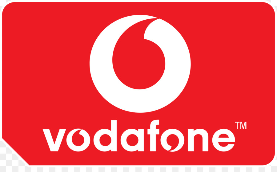 Vodafone Logosu，Telekomünikasyon PNG