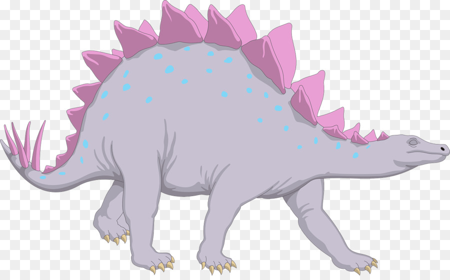 Pembe Dinozor，Stegosaurus PNG