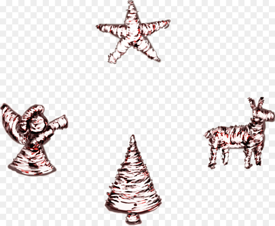 Noel Ağacı，Çizim PNG