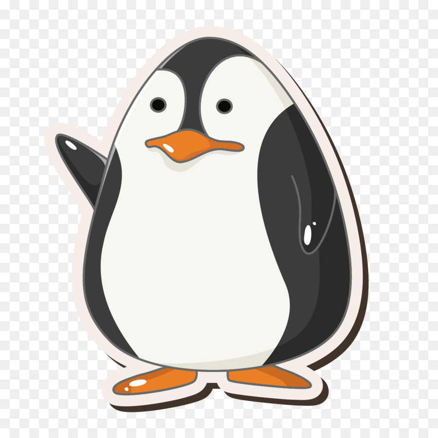 Penguen，Kuş PNG