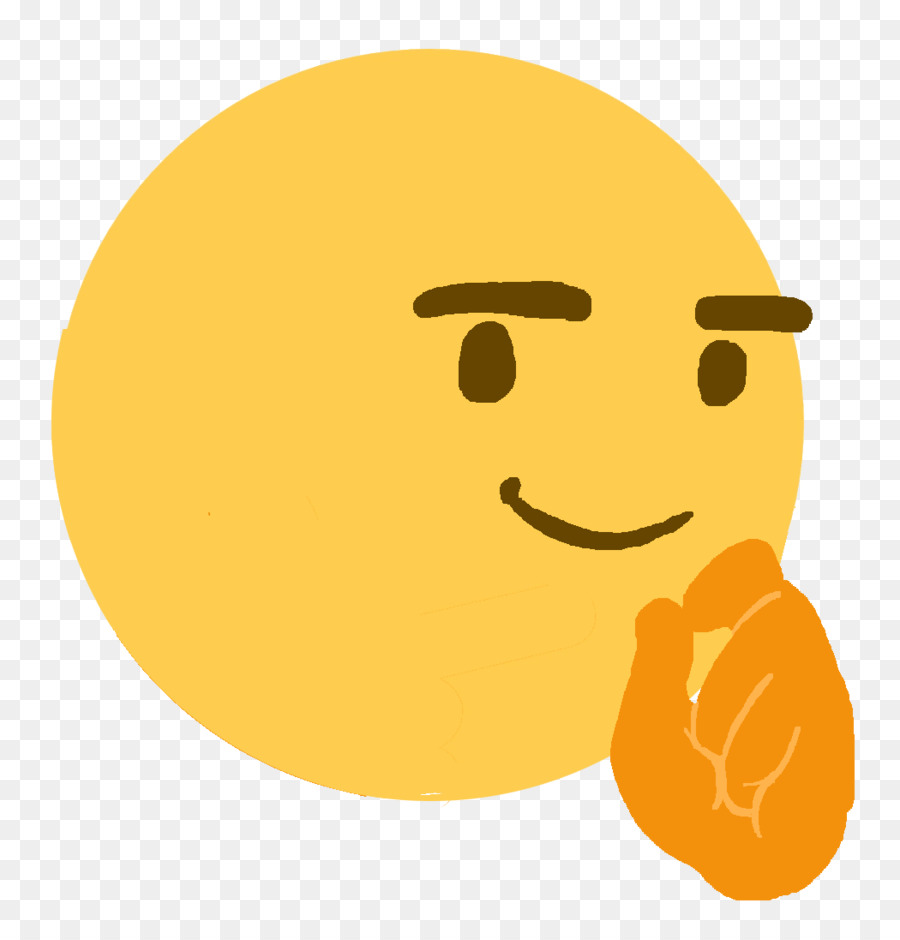 Düşünme Emojisi，Yüz PNG