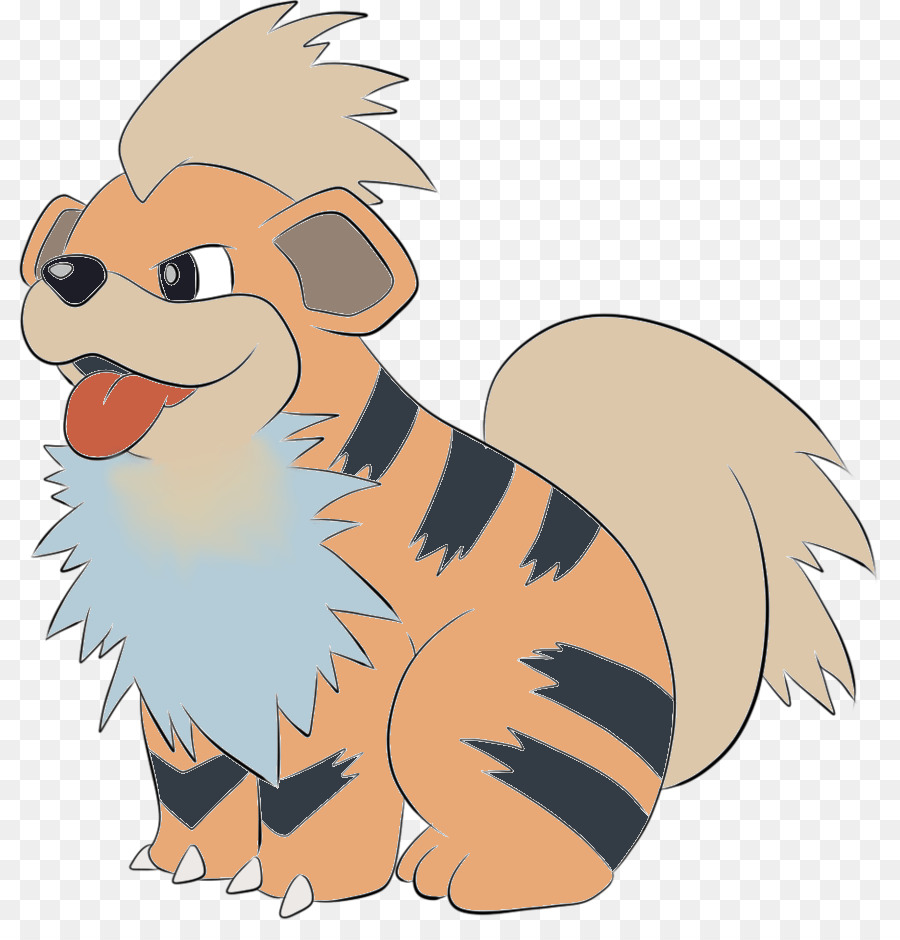 Growlithe，Arcanine PNG