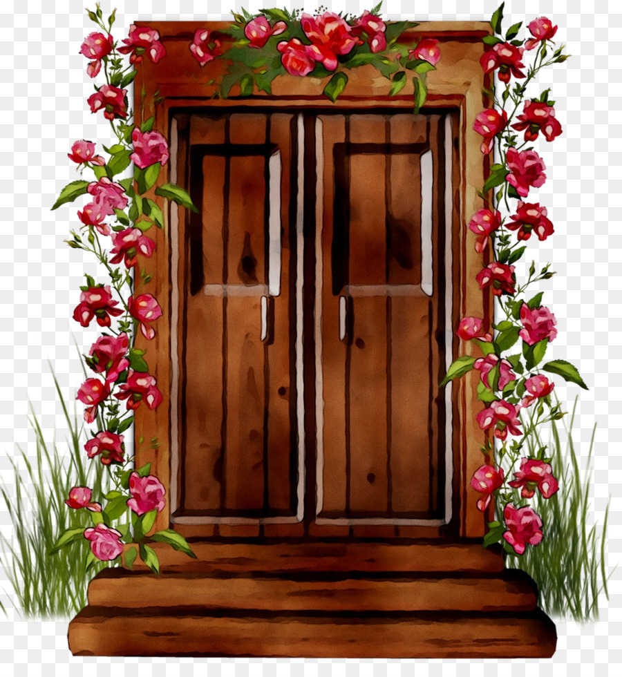 çiçek Tasarımı，Kapı PNG
