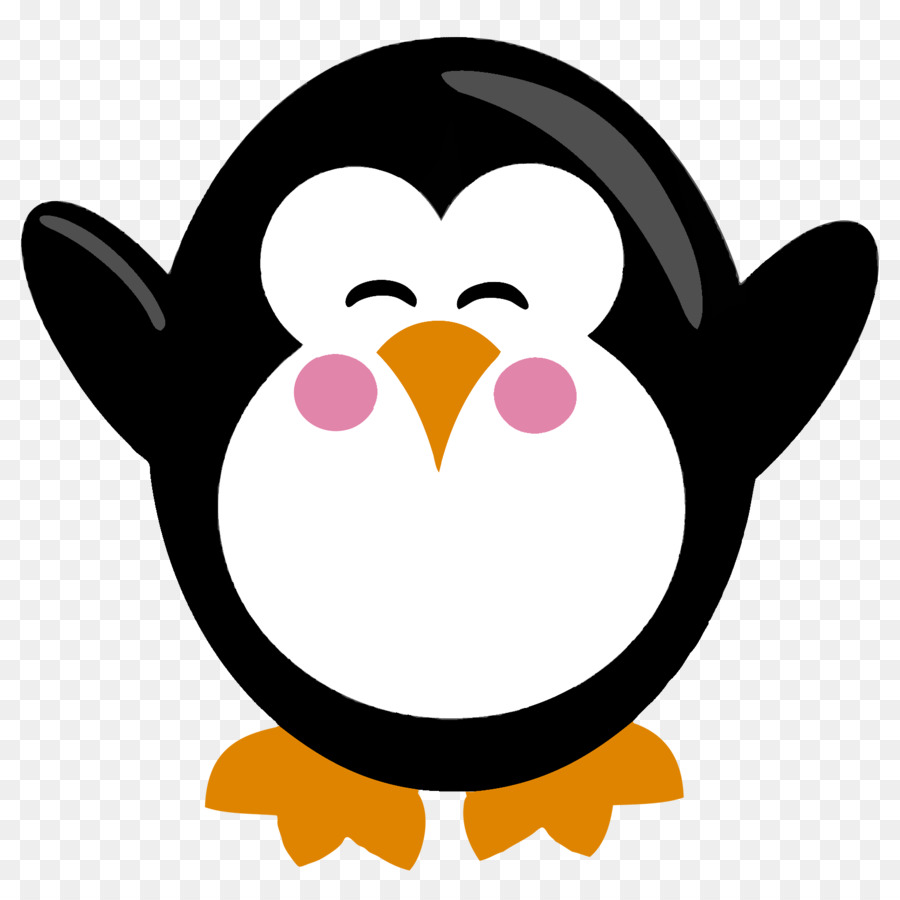 Penguen，Kuş PNG