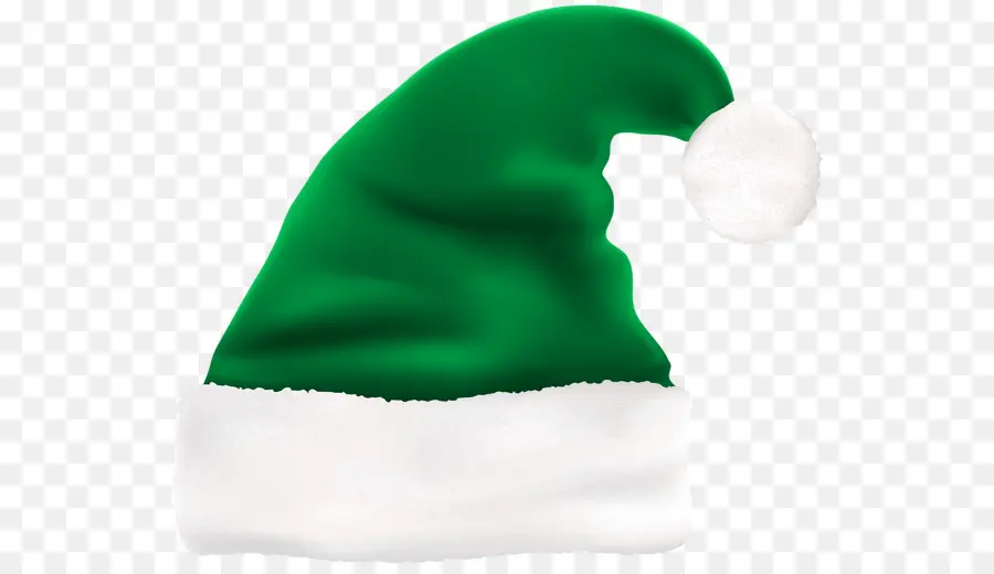 Yeşil Noel Baba Şapkası，Noel PNG