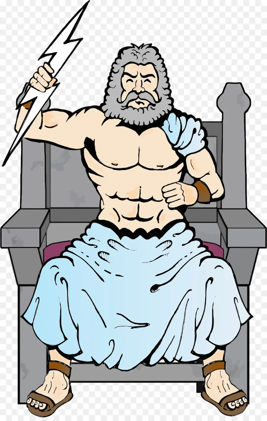 Zeus，Yıldırım PNG