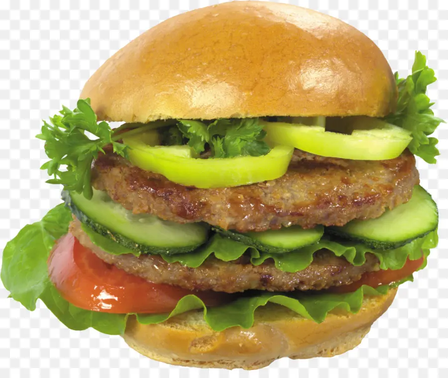 Hamburger，Somon Burger PNG