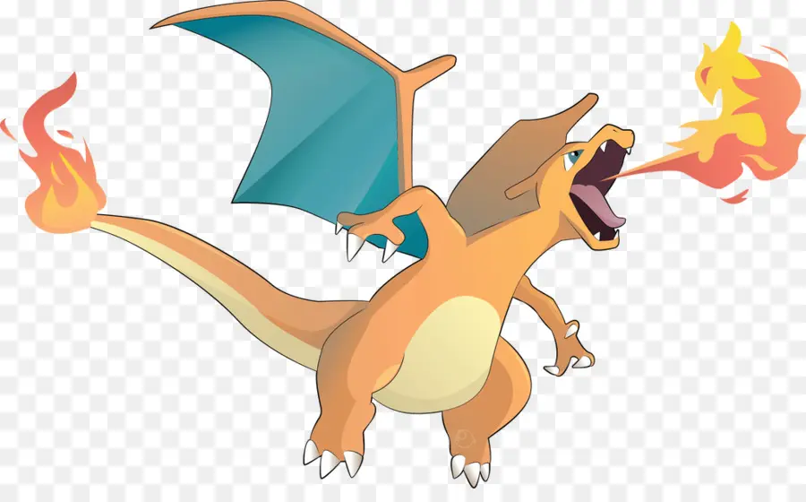 Charizard，Ateş PNG