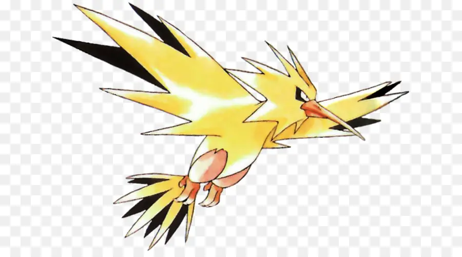 Zapdos，Pokemon PNG