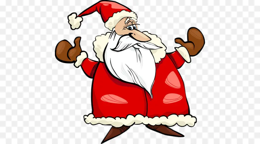 Karikatür Noel Baba，Noel PNG