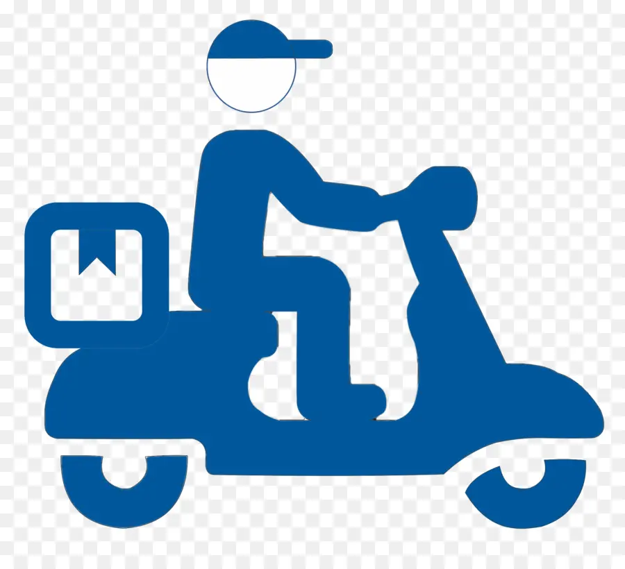 Teslimat Scooter'ı，Kurye PNG