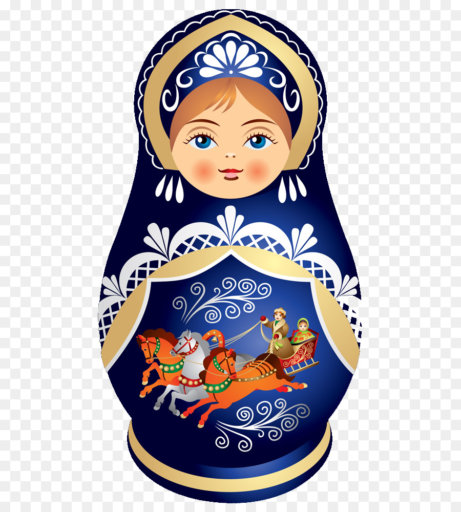 Matryoshka Bebek，Rusça PNG