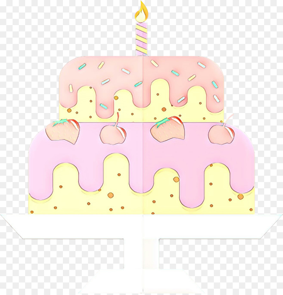 Doğum Günü Pastası，Pasta Dekorasyon PNG