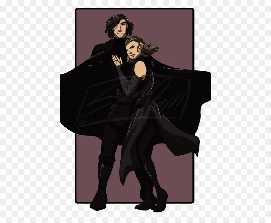 Rey，Kylo Ren PNG