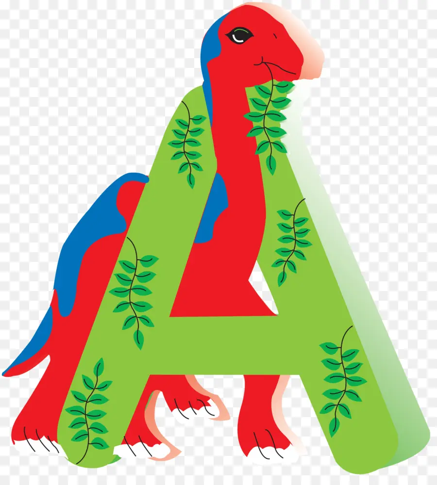 Dinozor，Alfabe PNG