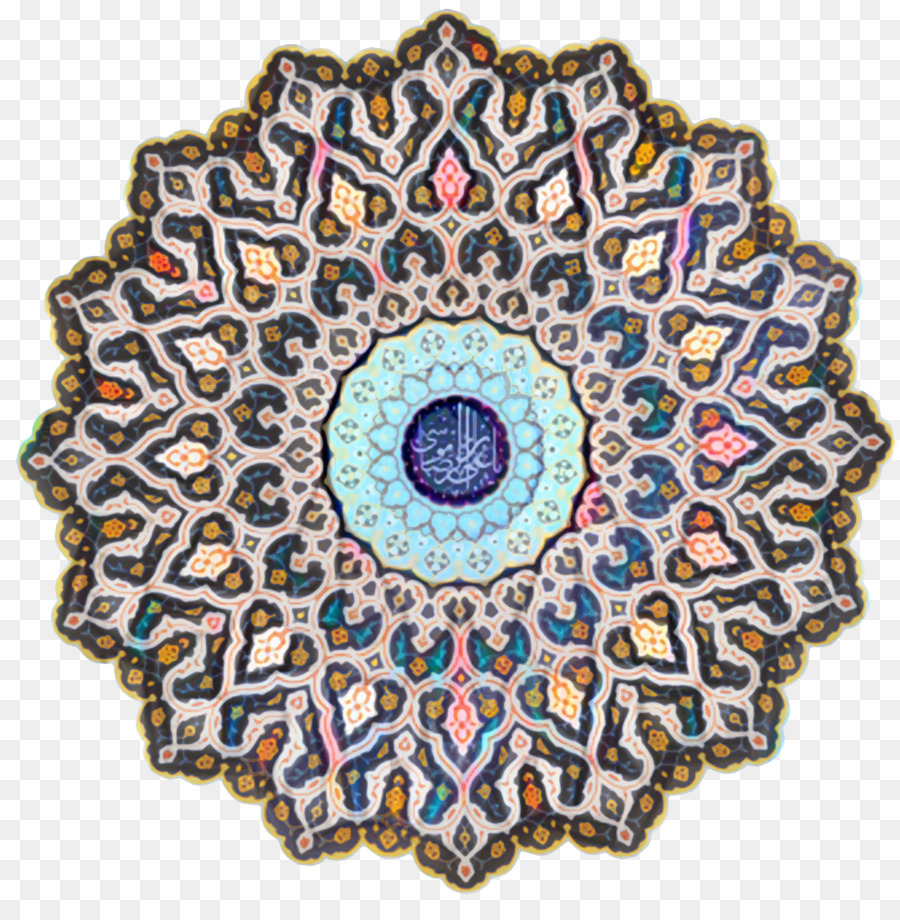 Mandala Deseni，Renkli PNG