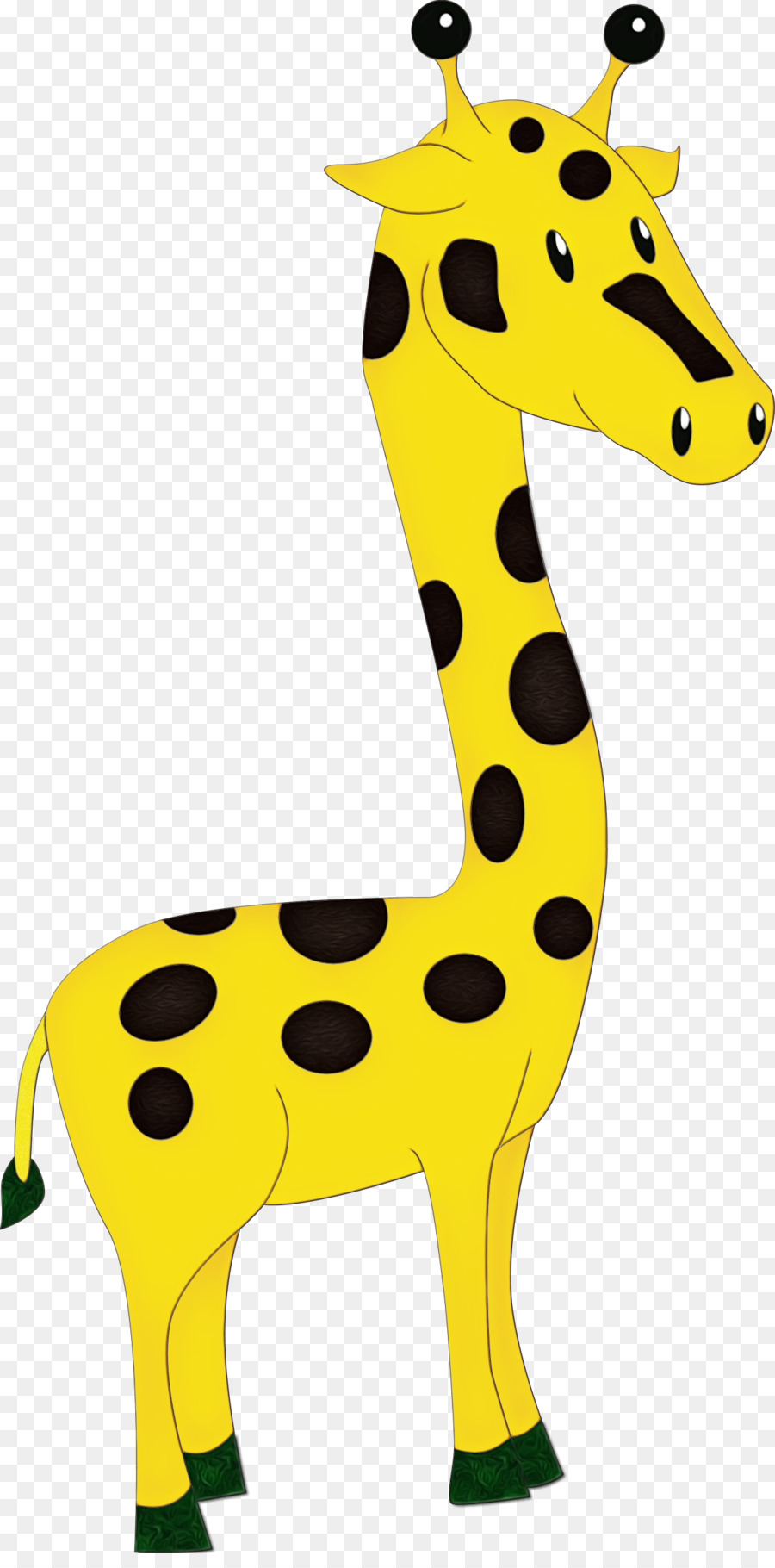 Zürafa，Sarı PNG