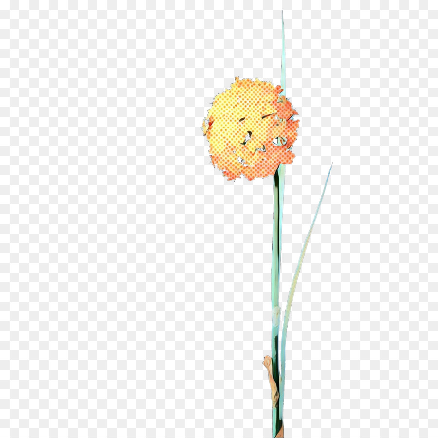 Kesme çiçekler，Sarı PNG