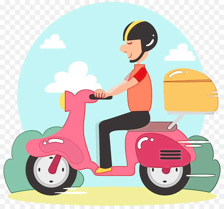 Scooter，Teslimat PNG