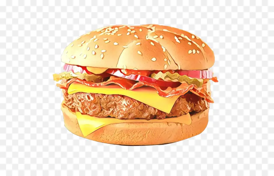 Cheeseburger，Burger PNG