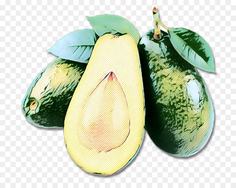 Avokado，Yeşil PNG