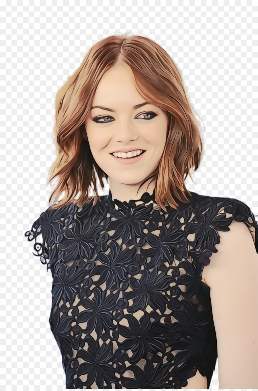 Emma Stone，Lob PNG