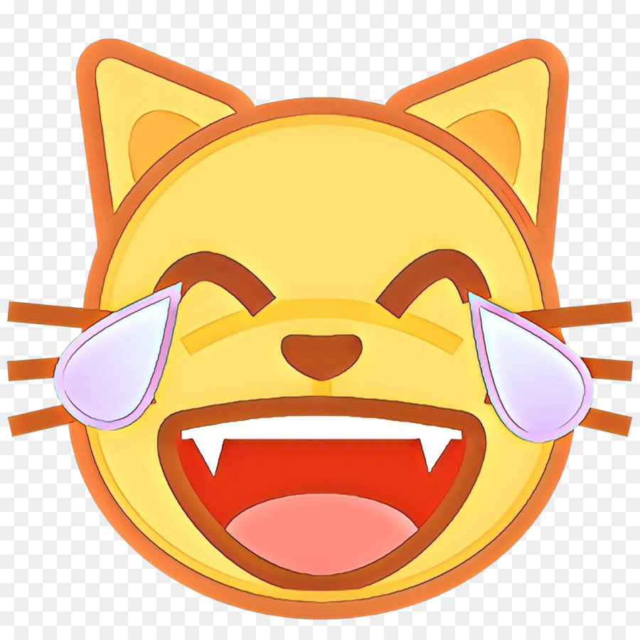 Kedi，Emoji Sevinç Gözyaşları Ile Yüz PNG