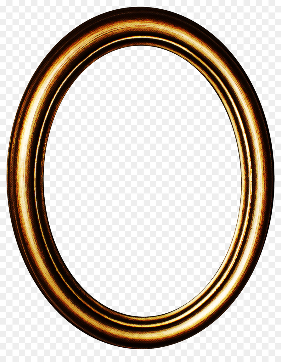 Resim Çerçevesi，Oval PNG