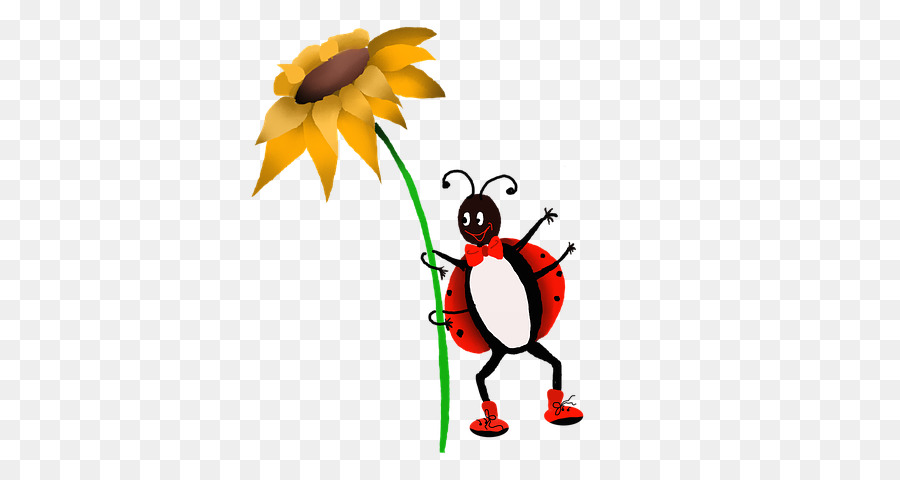 Ladybird Böceği，Metin PNG