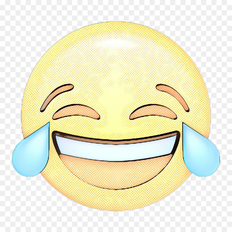 Gülen Emoji，Göz Yaşları PNG